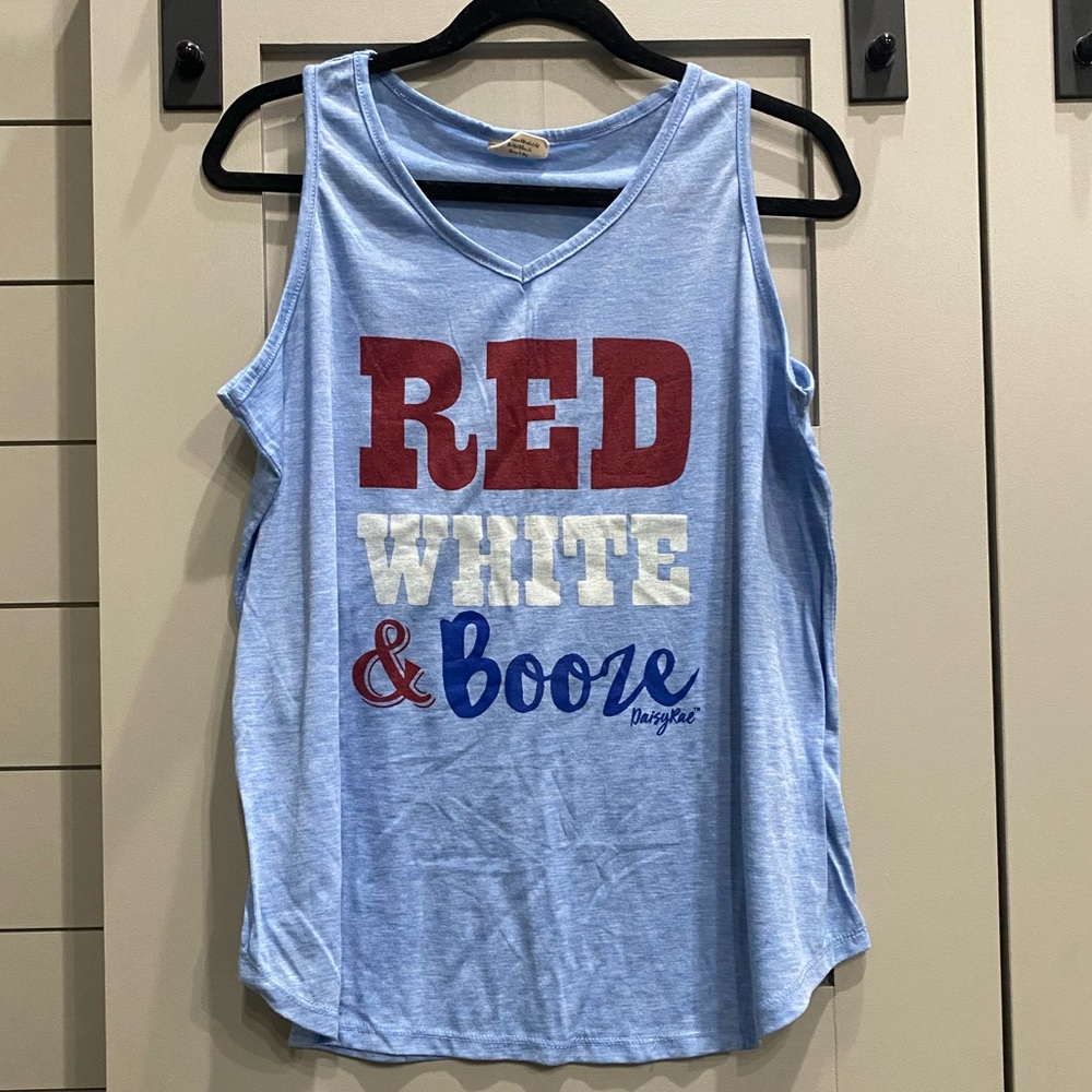 Daisy Rae 4th of July Tank Top